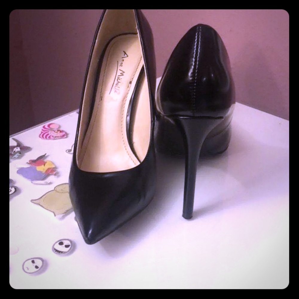 Black heels